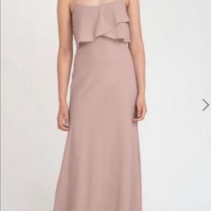 Jenny Yoo Blake Bridesmaid Dress Color Whipped Appricot Size 0